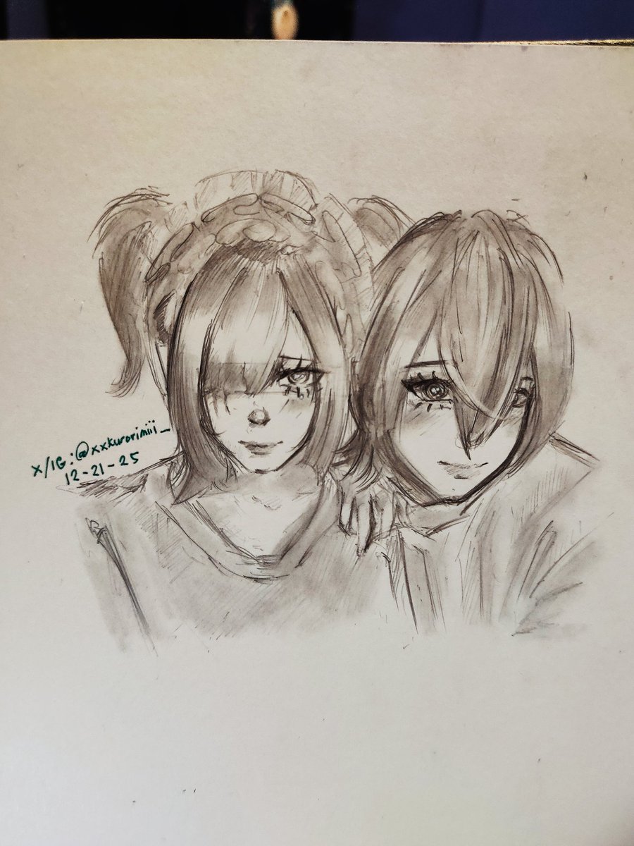 xxkurorimiii_'s tweet photo. @shaholi_ciell @shaholi_hibiki fan art!!🤍💙
#シヱル #ヒビキ #Ciell #Hibiki #シャーホリ #シャーホリファンアート #ShamanHolicFanart #shaholi #アナログイラスト #fanart https://t.co/11TAH2ZaRu