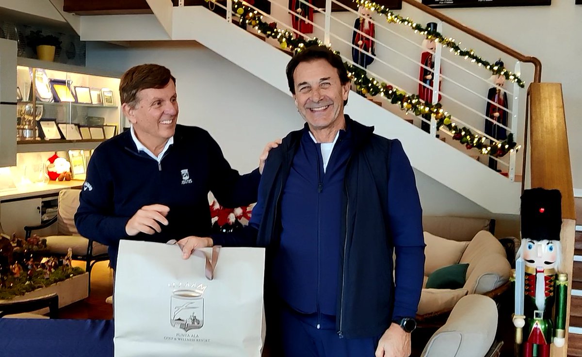 GolfAla's tweet photo. COPPA DEGLI AUGURI - 18 BUCHE – STABLEFORD -  HCP – CATEGORIA UNICA  DISPUTATA  DOMENICA 21 DICEMBRE 2025
PREMI GENTILMENTE OFFERTI DAL GOLF CLUB PUNTA ALA
PREMIA: IL DOTT. FERNANDO DAMIANI, PRESIDENTE DEL GCPA https://t.co/ZZNPMV9Rv2