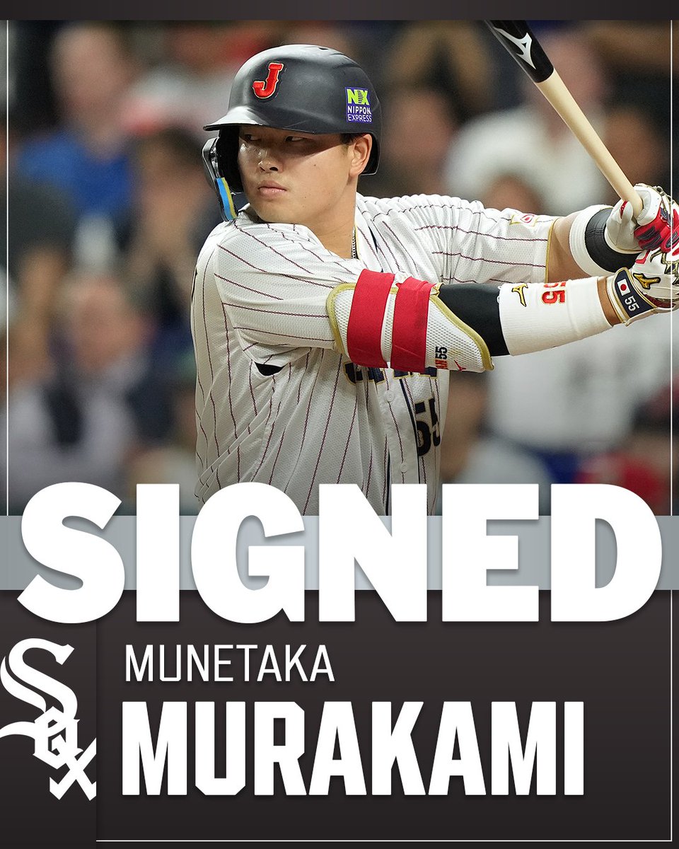 Munetaka Murakami and the White Sox are reportedly in agreement on a two-year contract.