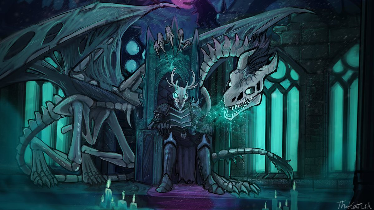 Finished last month! Commission For FA: Black-Winter 

You've made a mistake traveler... Only the dead roam these halls. And now you'll join them.
*BOSS MUSIC*