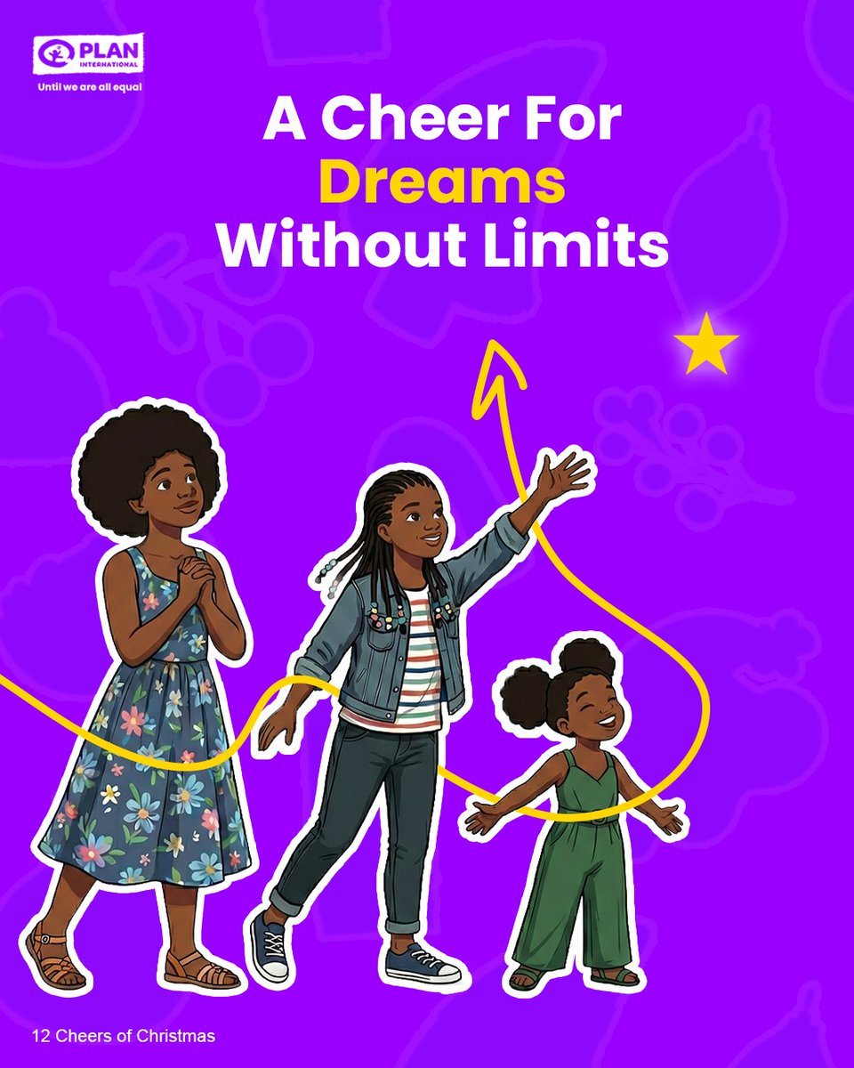 Behind every girl is a dream that deserves space to grow. This season, we stand with every girl whose ambitions reach beyond the limits placed on her, and we work for a world where she can imagine, aspire, and achieve without barriers or stereotypes holding her back. 🎄✨