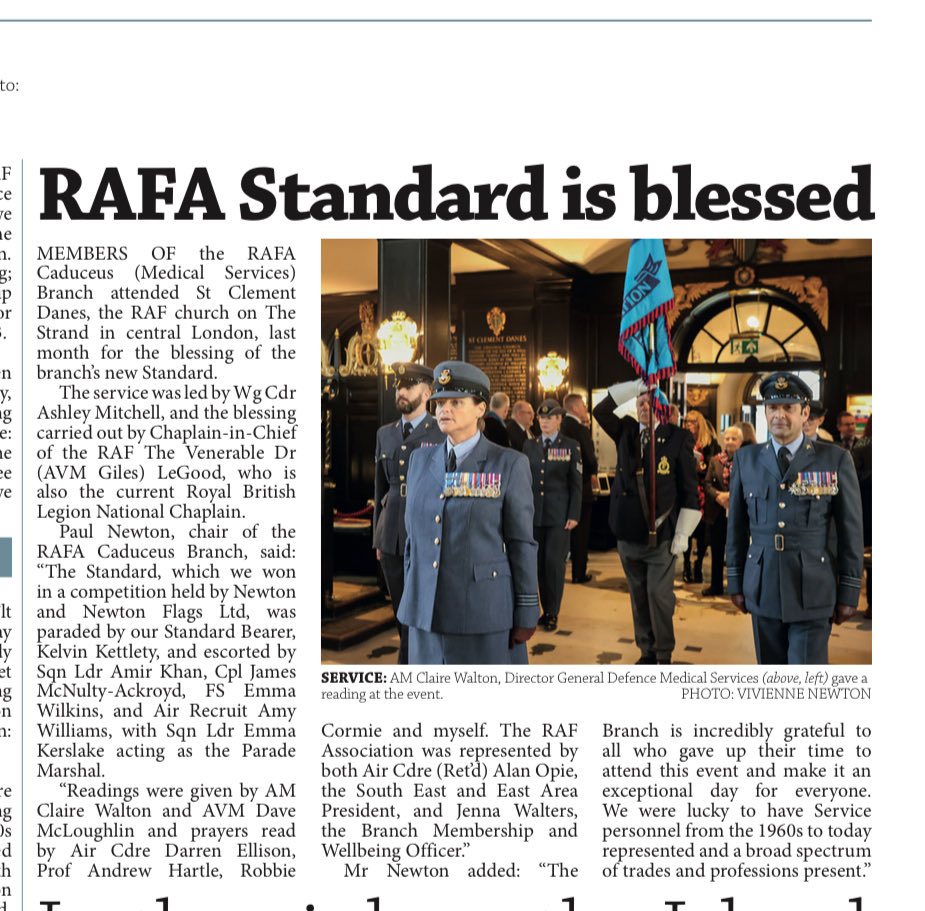 RAFA Caduceus Branch tweet media