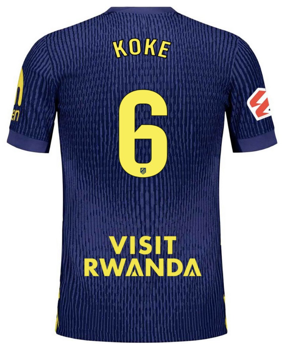 アトレティコ・マドリード Koke 6 ユニフォームシャツ　コケ アトレティコ・マドリード Koke 6 ユニフォームシャツ コケ