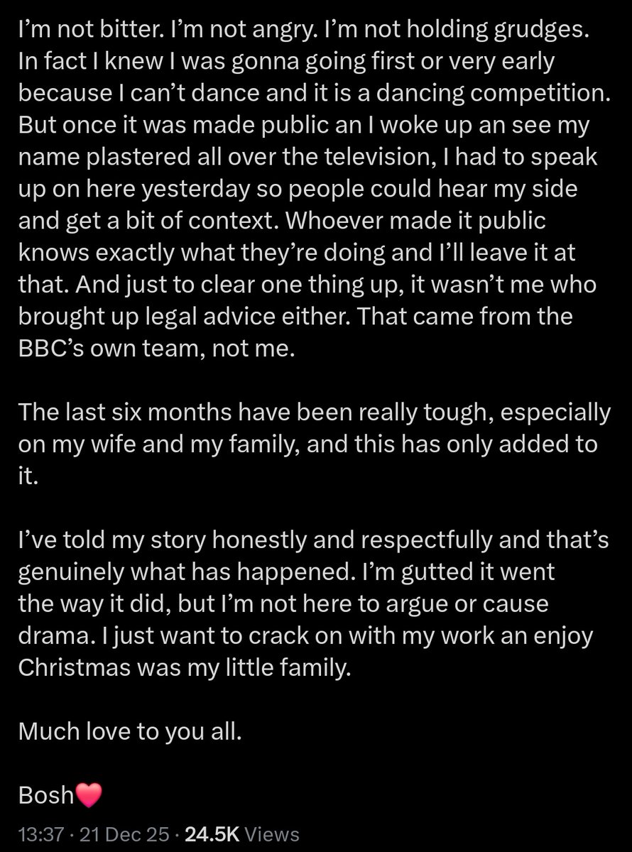 Nullen80's tweet image. Since that Bosh bellend has deleted this tweet maybe he's realised that everytime he opens his mouth he makes it worse for himself.