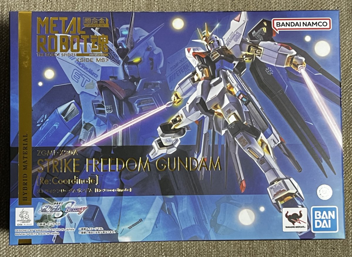 METAL ROBOT魂 ストライクフリーダムガンダム[Re:Coordinate]着弾しました