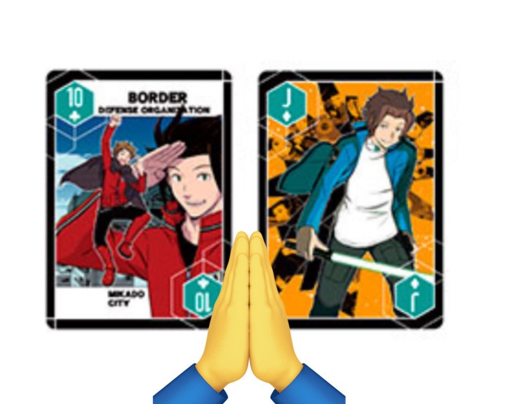 買取】ジャンフェスで出たワの原作絵オーロラトランプ、嵐山(♣︎10)と