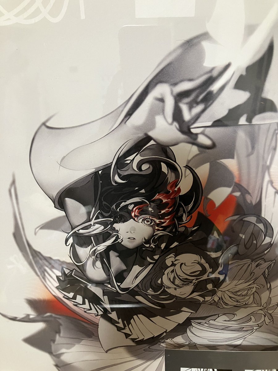 米山舞さんの配信の中で「1枚絵だけど動いて見える」という話があって