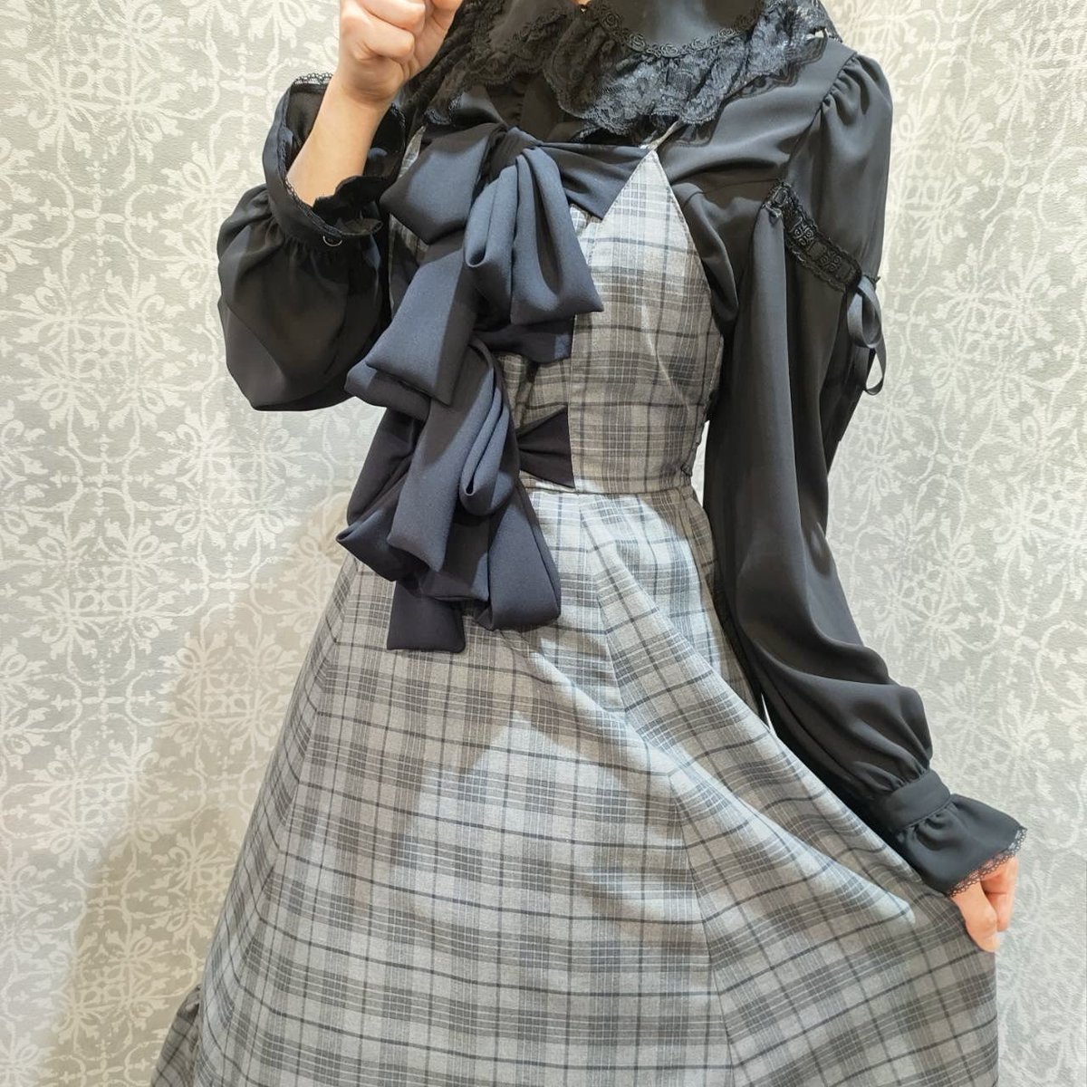 入手困難✨極美品✨MIHO MATHUDAサスペンダースカート ジャンスカ❤︎ 📸お客様スナップ📸 ごせんさんが 【MIHO MATSUDA】 ジャンパー