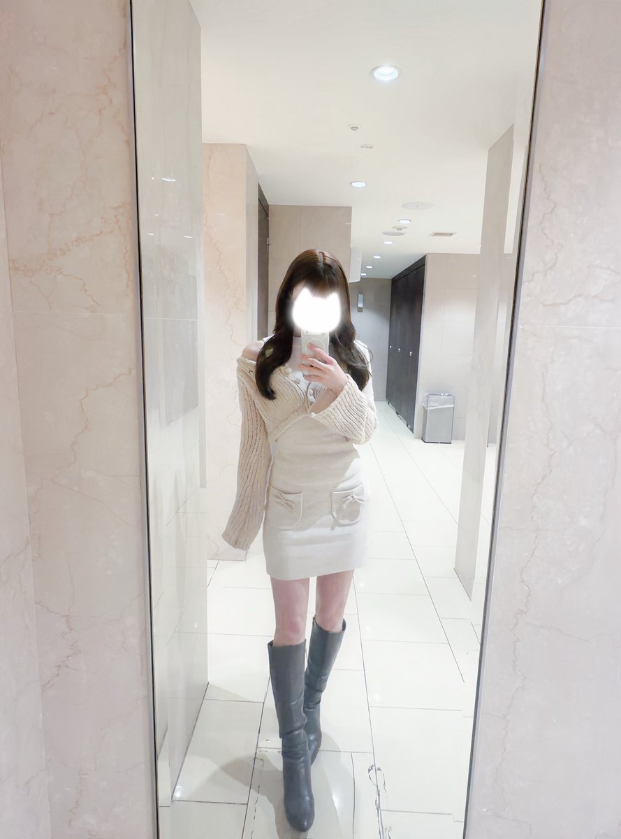 ワンピース andmary Zoff muffler knit set up gray ANDMARY】Zoe muffler set up