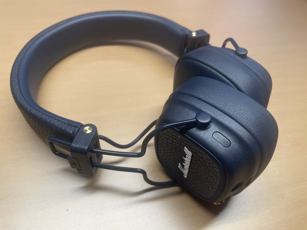 2025年買ってよかったもの Marshall Major V:ワイヤレスヘッドホン