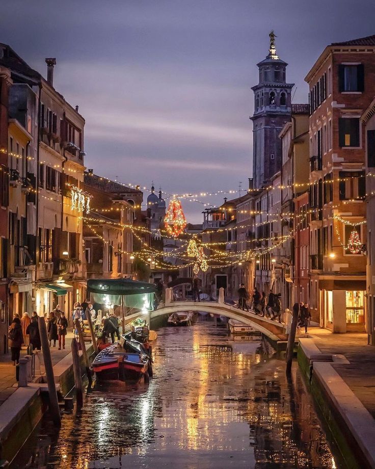 MozartCultures's tweet image. christmas in venice, italy