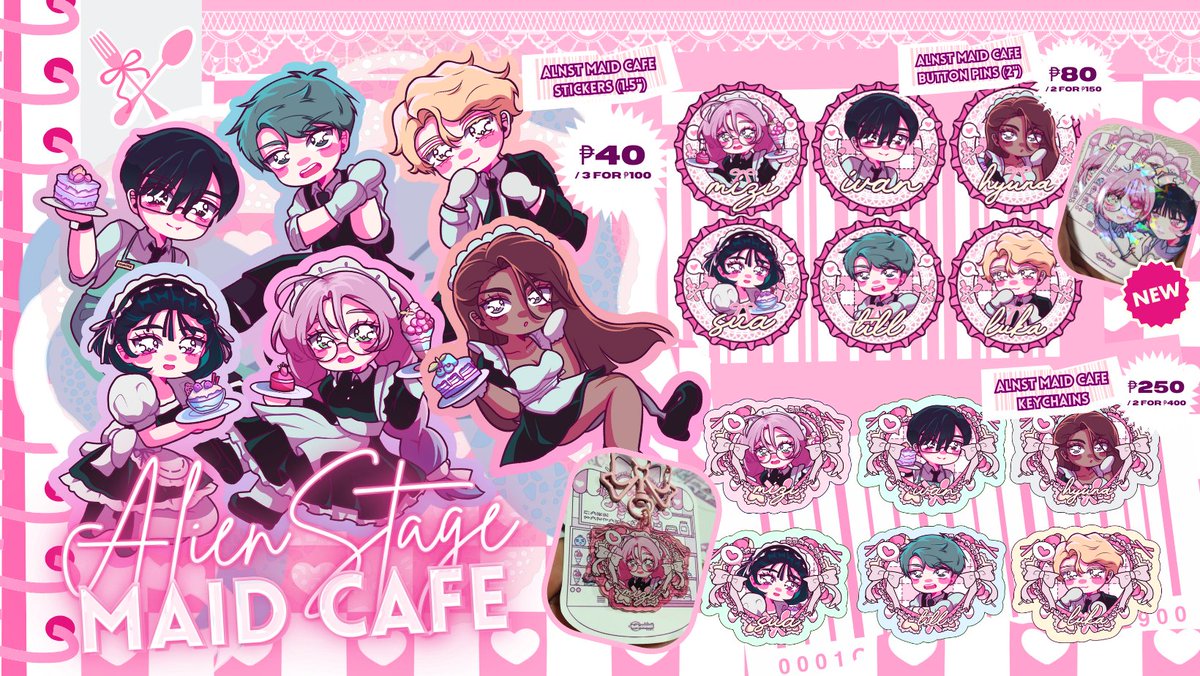 chkwkx's tweet photo. (4/5) My catalog for #CosplayMatsuri2025 !💫 https://t.co/jKBK249uPz