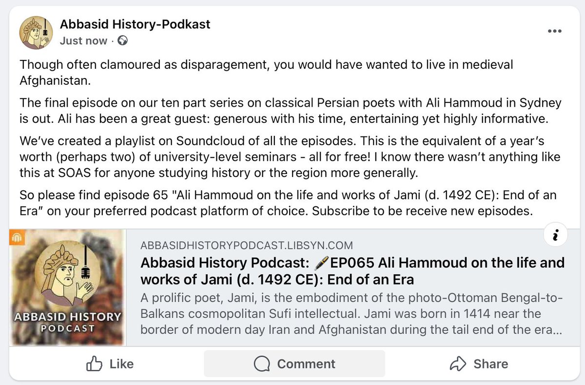 Abbasid History Podcast tweet media