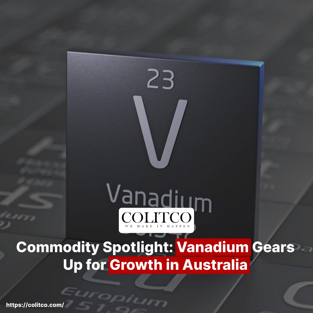 colitco's tweet image. Can Vanadium Power Australia’s Battery Future?
Is this a game-changer for energy storage?

👉 Click here to read the full story - colitco.com/vanadium-austr…

#Vanadium #BatteryTechnology #EnergyStorage #MiningNews #AustraliaMining #GreenEnergy #EVBatteries