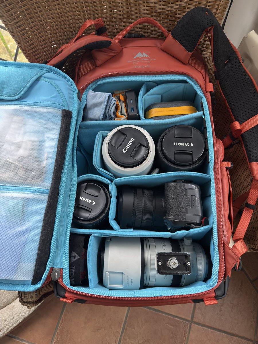 Hmm, this might get expensive. I’ve got the 70-200mm f2.8 &amp; 135mm f1.8 on hire from <a href="/hireacamera/">Hireacamera</a> as part of the Canon Try the Kit offer. They both fit into my bag &amp; I do really miss my old 70-200!!