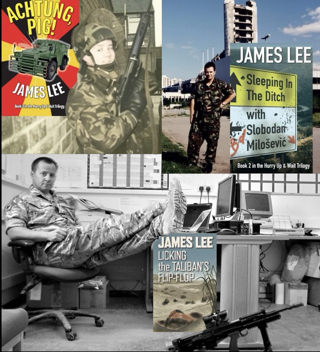 Different countries.
Different decades.
Different kit.
Same waiting.

That’s why it became three books……….

The ‘Hurry Up &amp; Wait’ trilogy now available on Amazon.