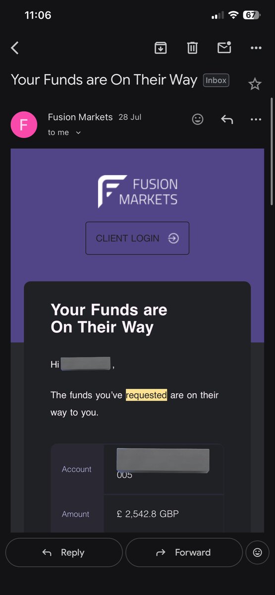 Mo_izzy_'s tweet photo. Passed  so many funded accounts but I didn’t make one single cent , but I traded my own money and I made so much progress and I love it .This year u learnt you can never have enough patience. 2026 were ready to improve and be better 

Some of my payouts this year  @FusionMarkets https://t.co/EA8yKm9SyI