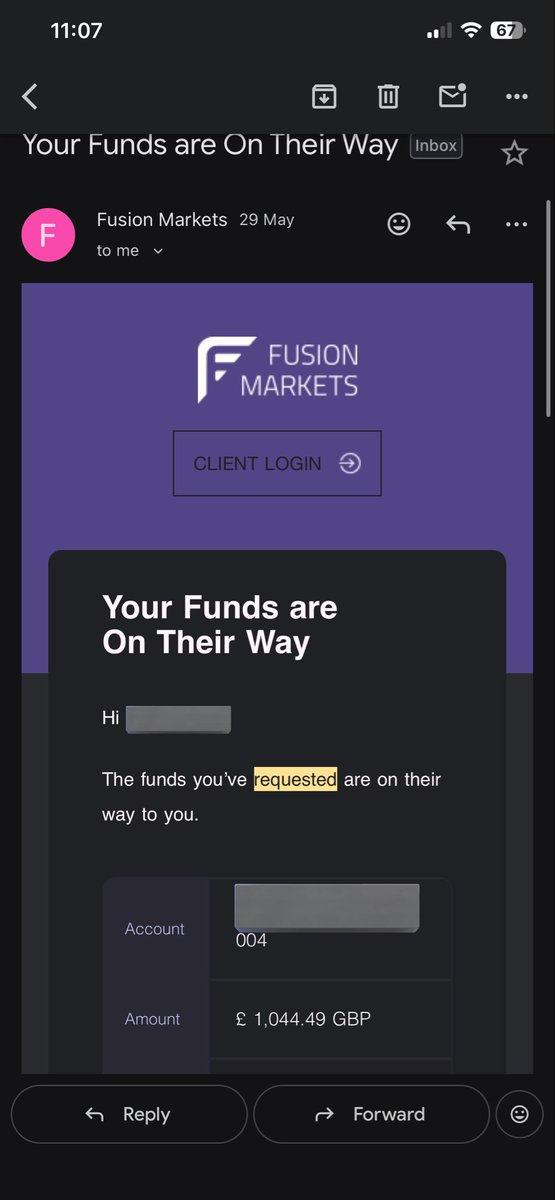 Mo_izzy_'s tweet photo. Passed  so many funded accounts but I didn’t make one single cent , but I traded my own money and I made so much progress and I love it .This year u learnt you can never have enough patience. 2026 were ready to improve and be better 

Some of my payouts this year  @FusionMarkets https://t.co/EA8yKm9SyI