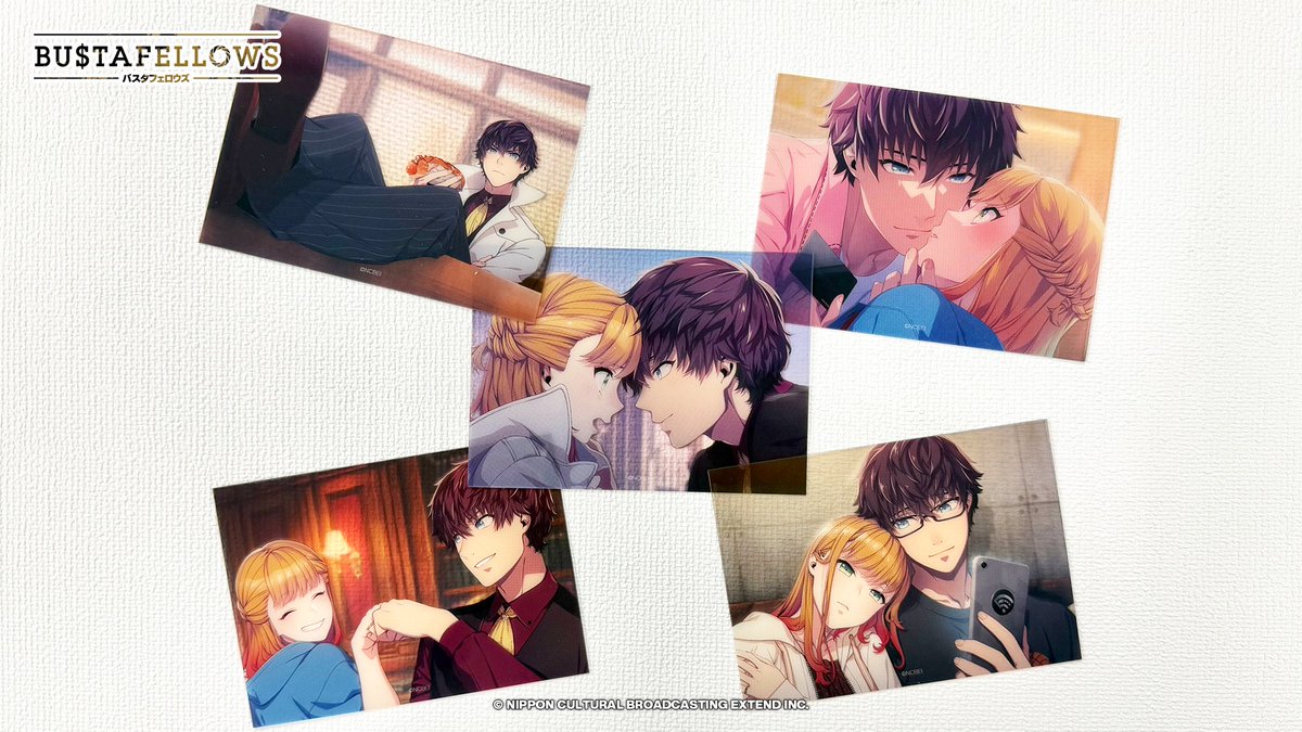 🔴#バスタフェ グッズ情報🔴 クリアカードコレクション「BUSTAFELLOWS