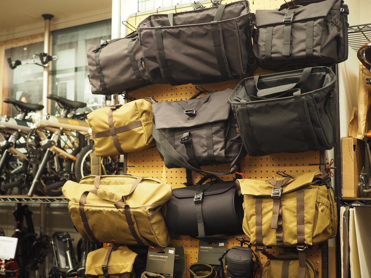 ウォータンクラフト スクランブラー ブロンプトン用フロントバッグ ウォータンクラフト スクランブラー ブロンプトン用フロントバッグ