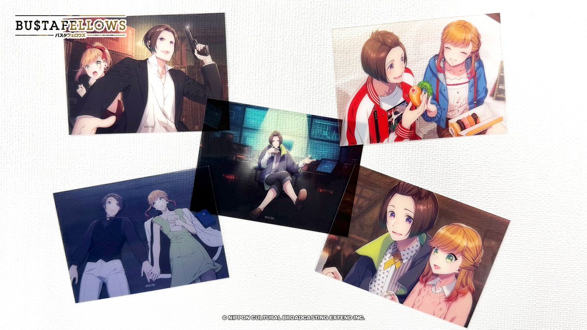 🔴#バスタフェ グッズ情報🔴 クリアカードコレクション「BUSTAFELLOWS