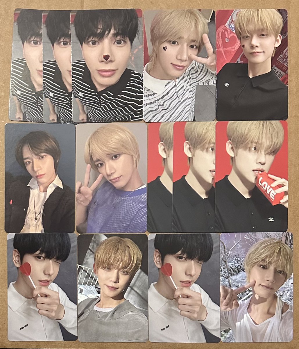 투바투 포카 양도 sell wts txt us exclusive pc 0.2-3.8 poca