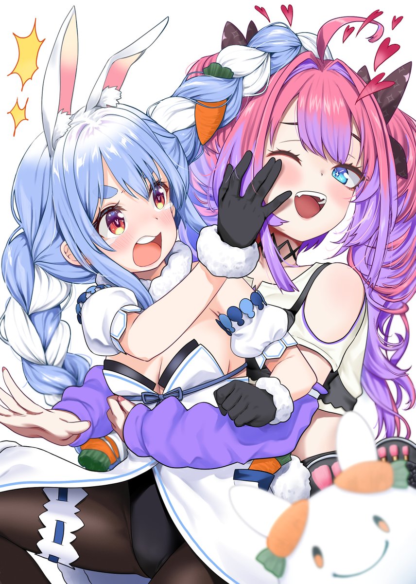 やっと会えたねぇ(/ω\)
#ぺこらーと #ヴィヴィメイク 