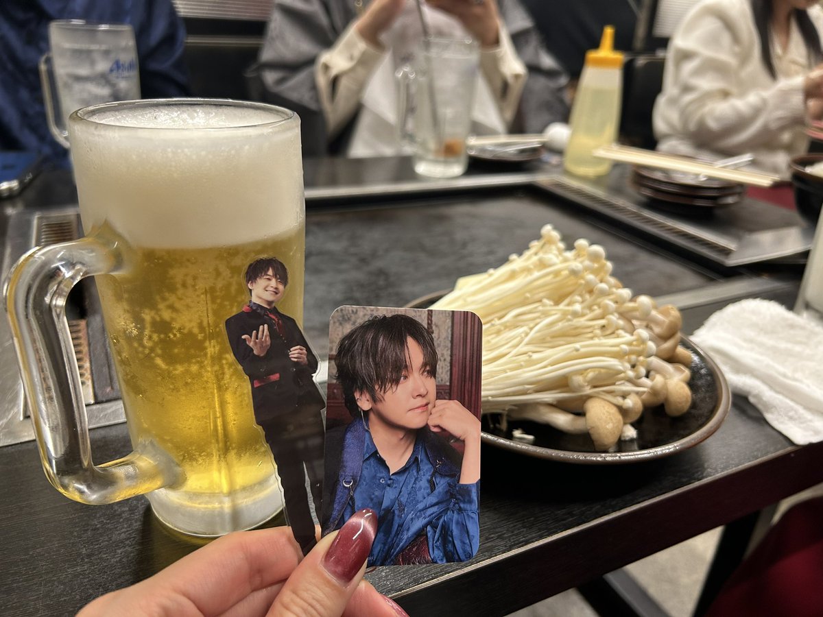 イベントお疲れでした〜！
とっても楽しかったです😽🎶
みんなでもんじゃ来ました🍻
 #山口ハイツ回覧板