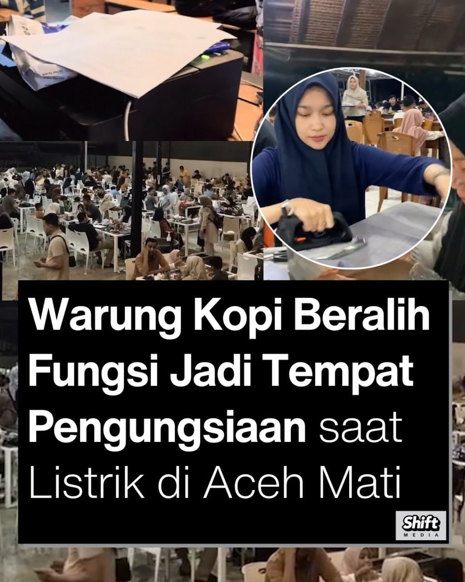 Momen Unik Saat Listrik Mati Tiba-tiba Hidup Kembali, image size:960x1200