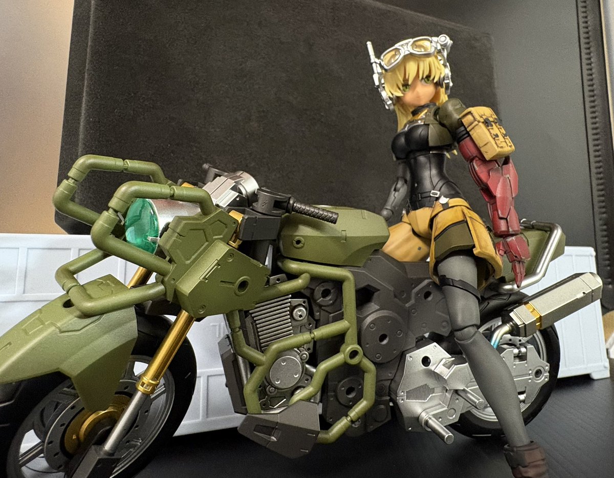 ブーストワイルドバイクに30MSを載せるとやっぱいい感じになるな #30MS