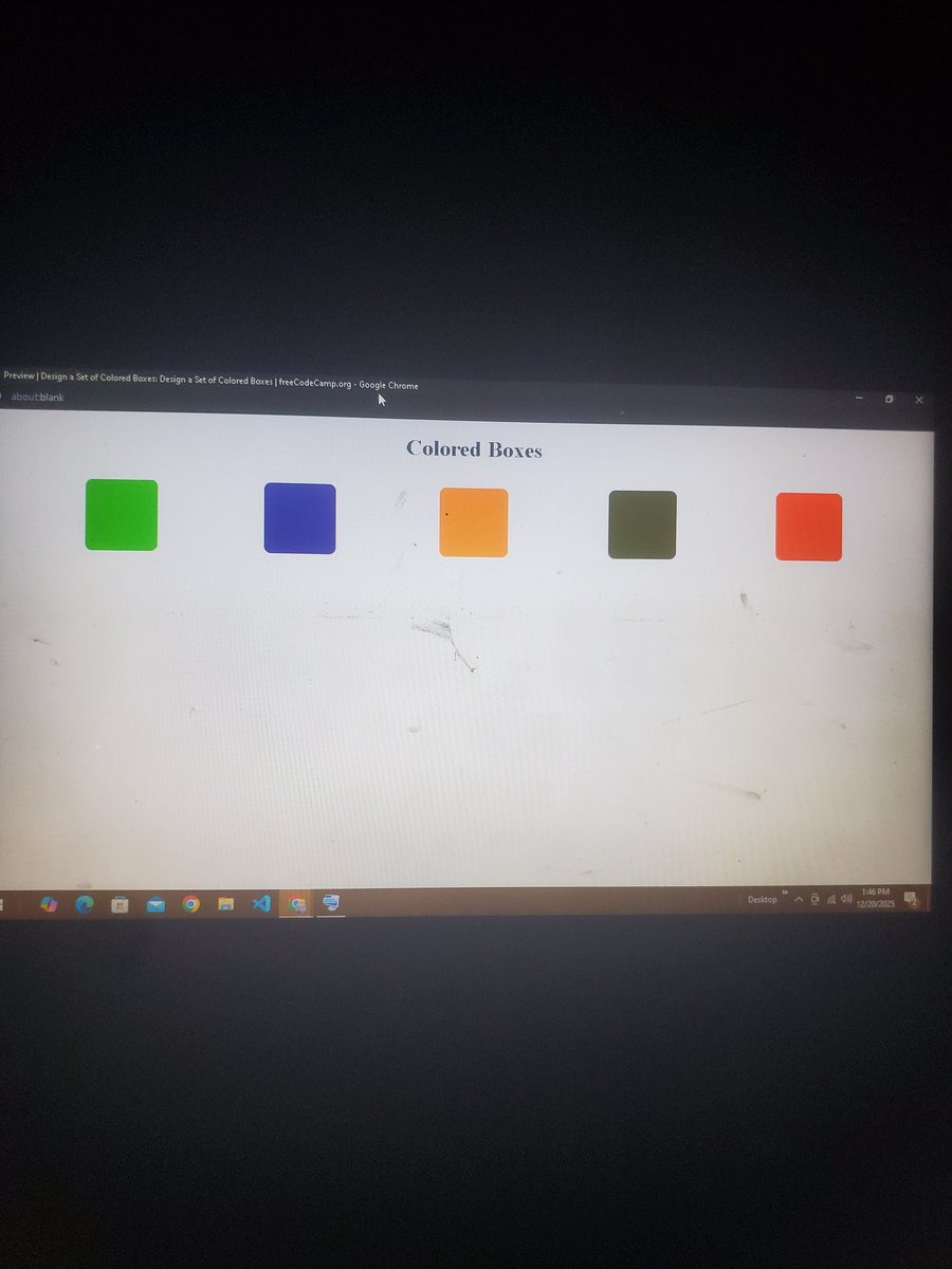 BuikeBuilds's tweet image. "Day 14: From plain HTML to THIS 🎨
Week 1: Learned structure
Week 2: Added beauty
Latest CSS projects:
• Color Markers (gradients &amp;amp; effects)
• Colored Boxes (layout &amp;amp; spacing)
Week 3: JavaScript begins tomorrow
Building one project at a time 🚀
#100DaysOfCode #buildinpublic