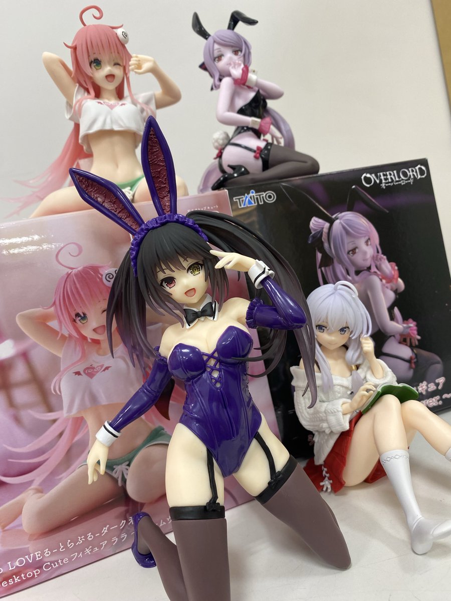 Desktop Cuteフィギュア　To LOVEる　オバロ　デアラ　ノゲノラ こんにちは♪ 新景品の紹介です✨ ⭐️デート・ア・ライブⅤ desktop