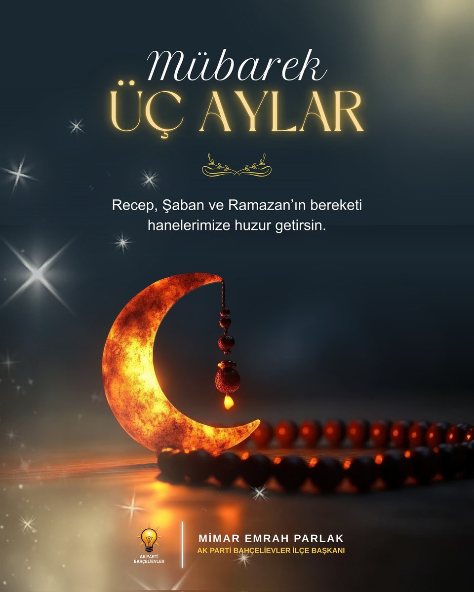 Mübarek üç ayların tüm İslam âlemine rahmet, mağfiret ve bereket getirmesini Cenab-ı Allah’tan niyaz ederiz.