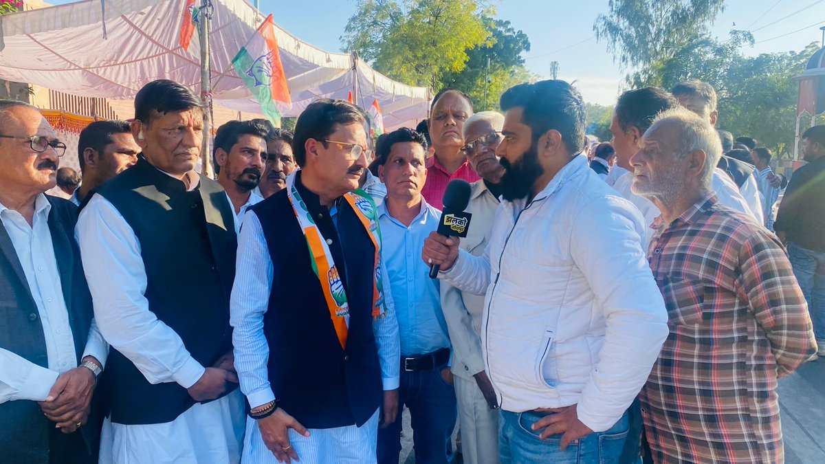 ks_uchiyarda's tweet image. “मनरेगा जनहित की योजना को खत्म करने की तैयारी, कांग्रेस का विरोध” | 

राजस्थान प्रदेश कांग्रेस कमेटी के निर्देशानुसार जोधपुर शहर जिला कांग्रेस कमेटी के आह्वान पर महात्मा गांधी राष्ट्रीय ग्रामीण रोजगार गारंटी योजना (मनरेगा) को कमजोर करने, महात्मा गांधी के नाम को हटाने तथा रोजगार…