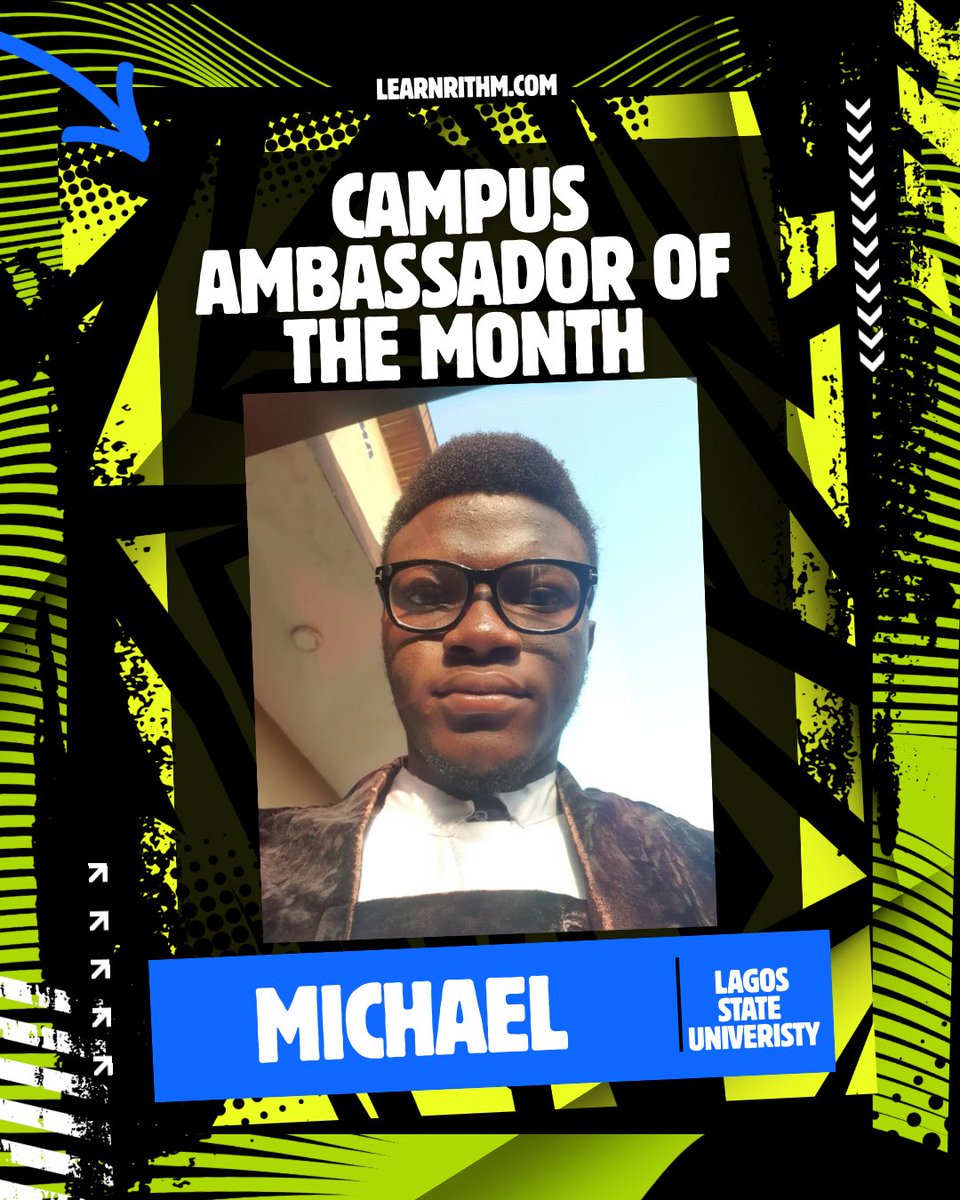 Learnrithmai's tweet photo. Presenting our Learnrithm AI Campus Ambassadors of the Month for December.

They grew Learnrithm AI on their campus, met key KPIs, and drove clear growth through consistent effort in their University campus https://t.co/rV2TUoJ03V