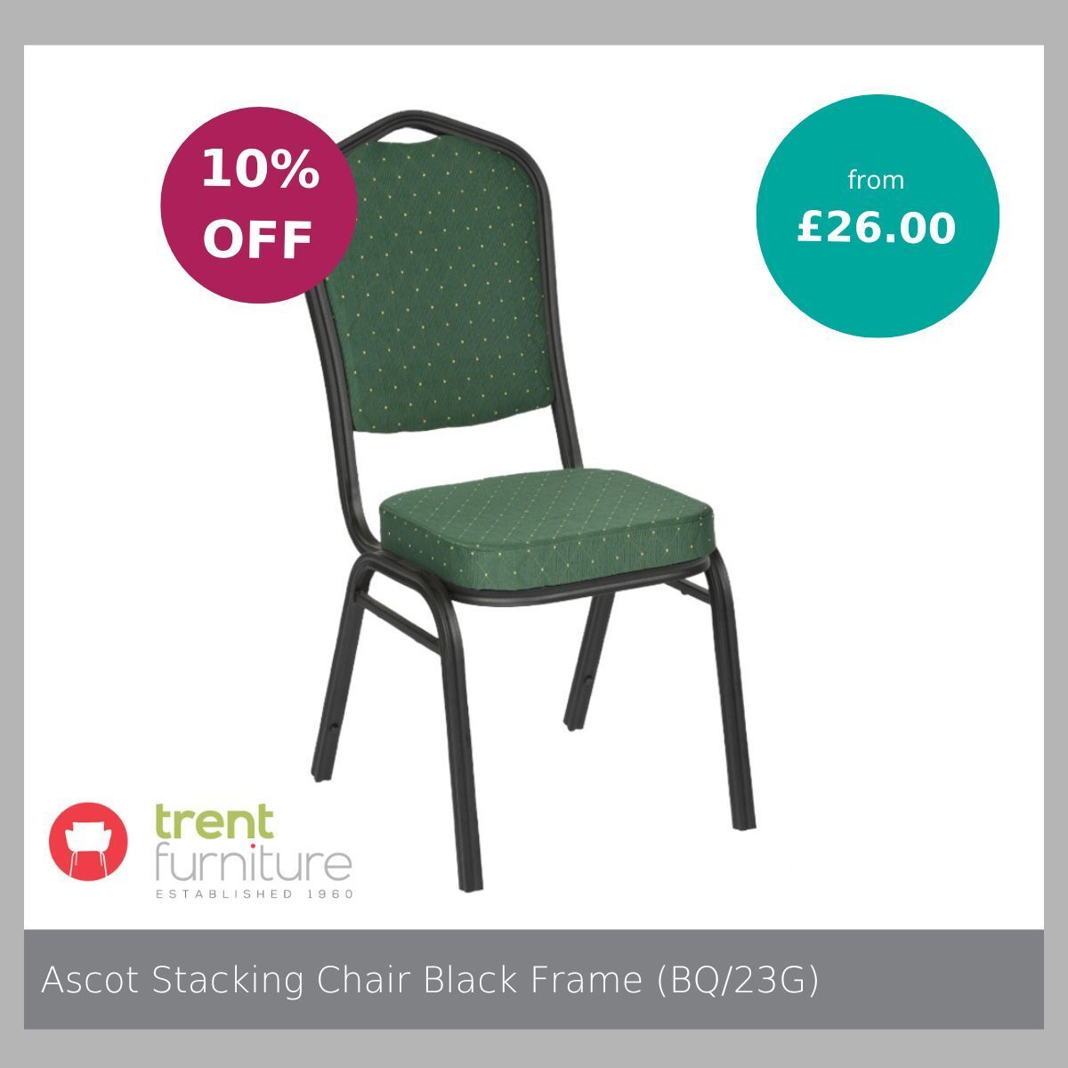 TrentFurniture's tweet image. Now with 10% off, our Ascot Stacking Chair boasts a great choice of colours and finishes, lightweight stackability and a padded seat. Find out more bit.ly/4onSmO1
#stackingchair #banquetingchair
