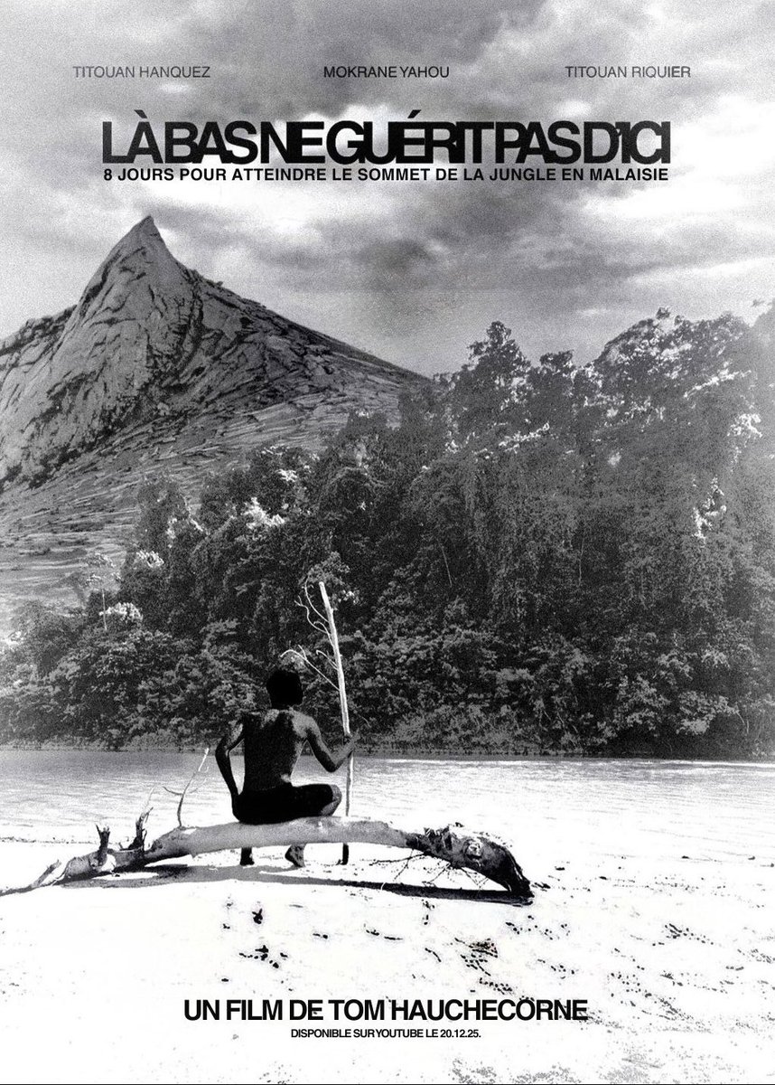 tomhcrn's tweet photo. LÀ-BAS NE GUÉRIT PAS D’ICI (le film)

26 jours d’expédition, 8 jours en jungle, 120 km de marche, 10 000 de D+, 7 rivières, et un sommet. 

Mais 8 jours en pleine Jungle, ça laisse pas mal de temps pour réfléchir. C’est aussi ça ce film.

MAINTENANT DISPONIBLE SUR YOUTUBE ! https://t.co/JjryDKo466