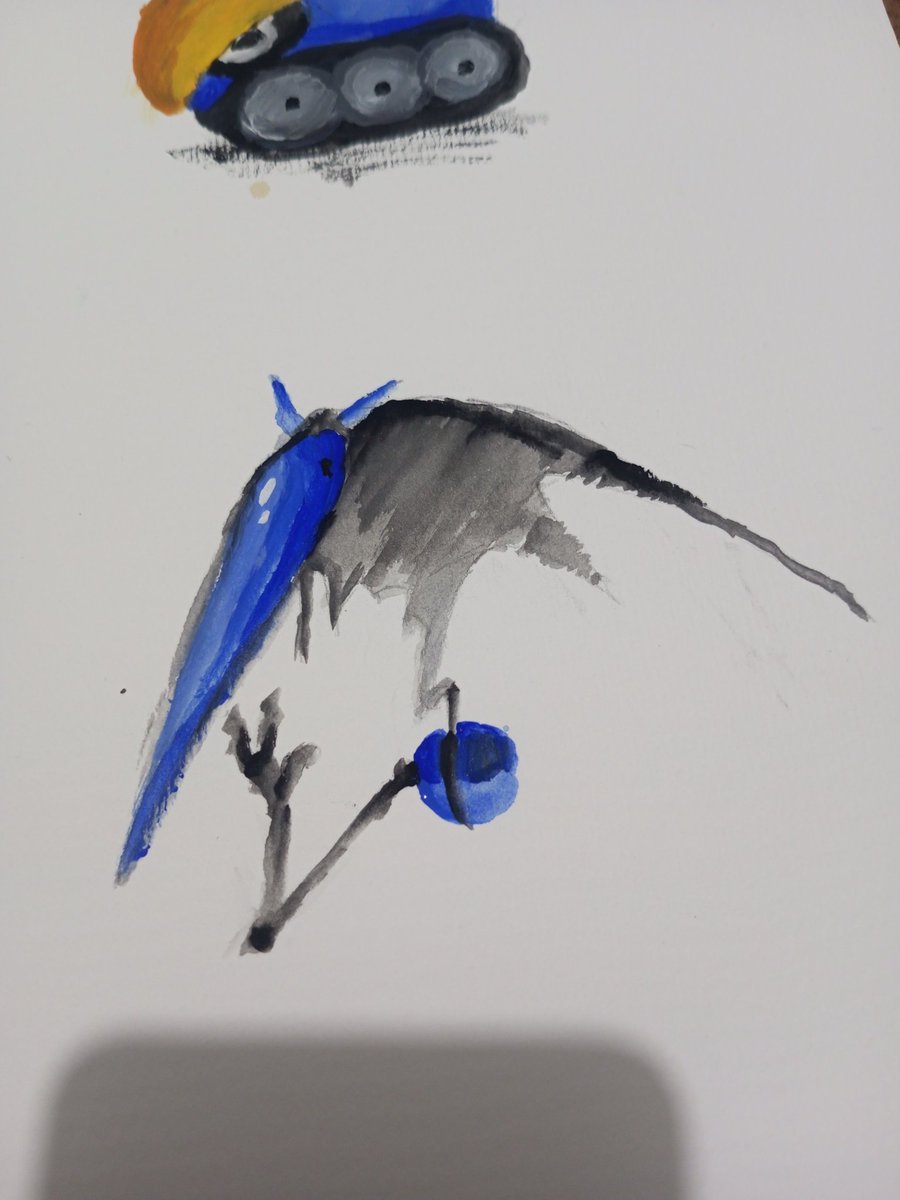 HijamaPajama's tweet photo. i gotta practice watercolor more.

its fun. https://t.co/UXe7XeU4hy