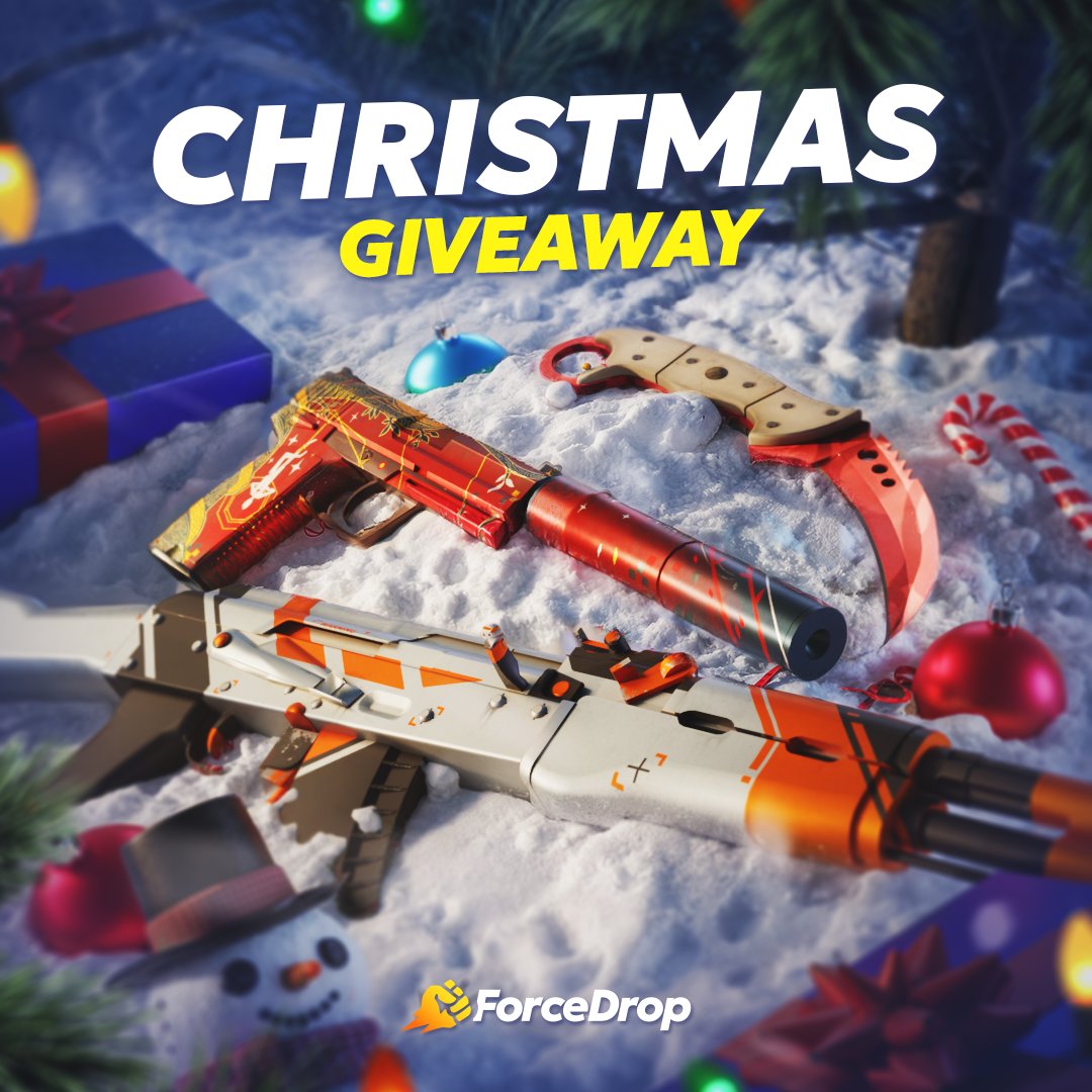 fd_case's tweet photo. 🎄HO-HO-HO! A SPECIAL CHRISTMAS GIVEAWAY JUST FOR YOU! 🎄

A knife, AK-47, USP-S, and a whole bunch of promo codes! To participate, all you need to do is:
• Leave a comment
• Like this post
• Follow us
• Repost to your feed

Only 1 account per player — must be active for 30+ days.
Results 12/27/2025

Use the best promo code 💸 DT52💸