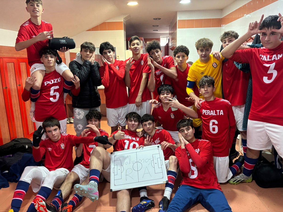 🏆🔥 ¡VICTORIA DEL CADETE C! 🔥🏆

Nuestro equipo se impone en su visita a Árevalo 🏟️💪 frente al Bosco de Árevalo B ⚽👏

Gran partido y gran esfuerzo de todos los jugadores 💯💥

¡Seguimos sumando! 🚀⚡

#CanteraRealÁvila #FamiliaRealÁvila #RealÁvila #VamosRealÁvila