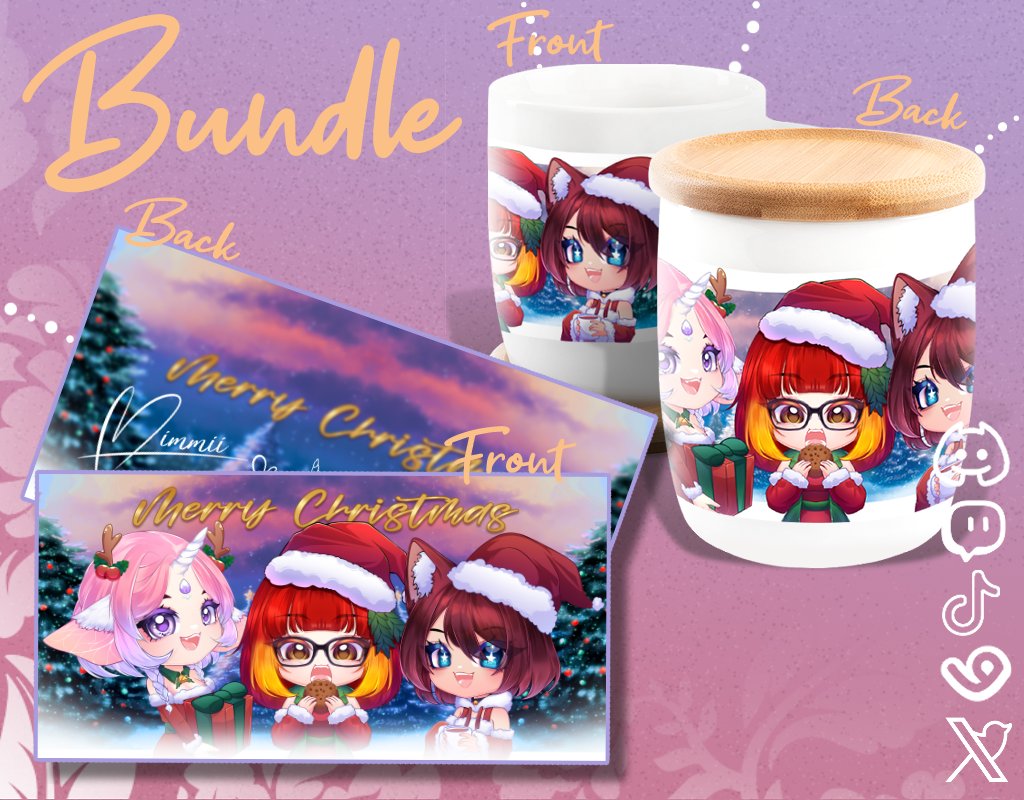 YusakiKirin's tweet photo. Neben der wunderhübschen #limitierten #chaotica #xmas Tasse gibt es jetzt im Shop auch die dazugehörige Postkarte! Und wer von euch ein #sparfuchs ist, der kann sich auch das #xmasbundle sichern!!!
Würde mich mega freuen, wenn ihr vorbeischauen würdet <3
https://t.co/0ypq37wBxv https://t.co/NslGjGGEQe