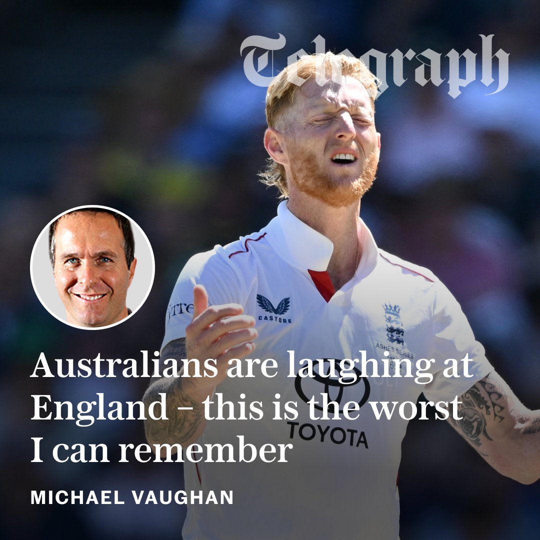 ✍️ 'The Ashes might be gone, but this series is not over. Every England player should be fighting to ensure they don’t go on the scrapheap' | Writes <a href="/MichaelVaughan/">Michael Vaughan</a>

Read his #Ashes column below 👇
telegraph.co.uk/cricket/2025/1…
