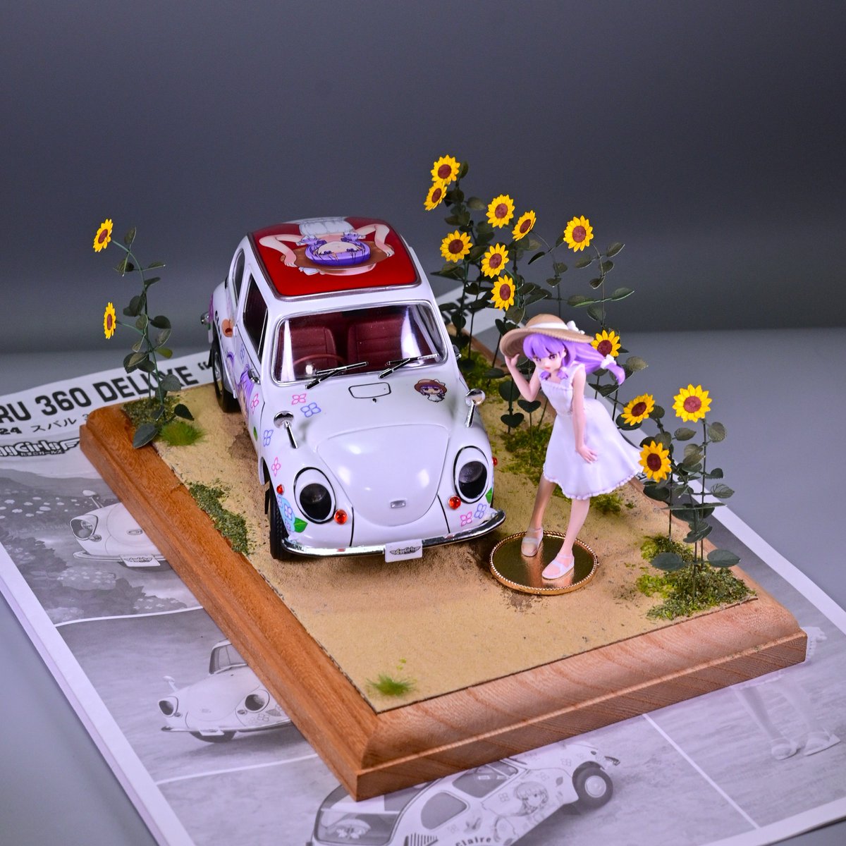 年末年始積みプラ崩そう祭2025 #完成 ハセガワ 1/24 スバル360