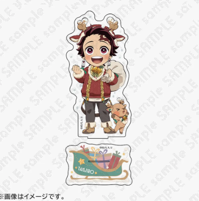 鬼滅の刃 スタンディ POP 冨岡義勇 マチアソビカフェ　クリスマス 鬼滅の刃 クリスマス スタンディPOP 冨岡義勇 マチアソビカフェ ヒロマ