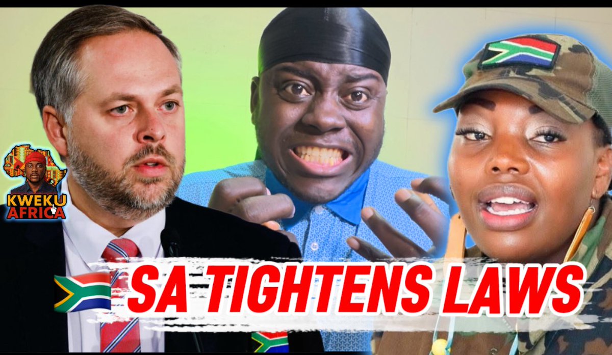 South Africa Unveils New Immigration Rules — Foreigners on Edge…
youtu.be/1D95tZQv_6o?si…

Do you think merit-based citizenship is fair, or does it shut out genuine families and refugees?