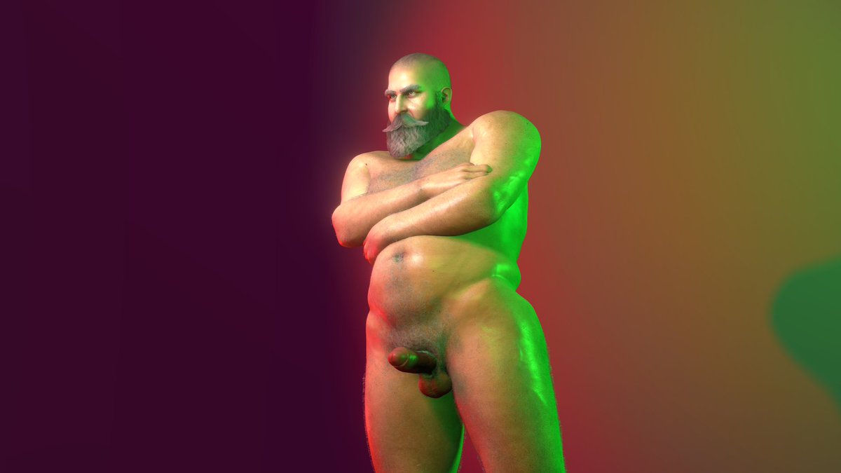 scoopedvam's tweet photo. Jolly or jacked, what do you prefer? Either way he's a hoe-hoe-hoe 🎅🍆

#3d #3dcg #bara #bear #bodybuilder #christmas #gay #muscle #nsfw #santa #vam #virtamate #xmas https://t.co/YRyIyzr1rA