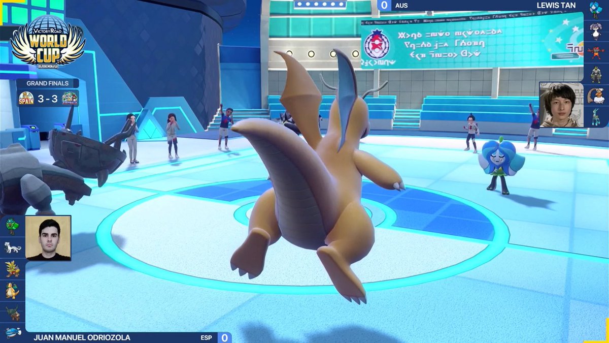 VGCVictoryRoad's tweet image. World Cup of Pokémon VGC 2025 🌐🏆  

GRAND FINALS
🇪🇸 Juan Manuel Odriozola (@JMOdriVGC) vs 🇦🇺 Lewis Tan (@MultiBoyvgc)

Juan M.: pokepast.es/52cb92b97983bd…
Lewis: pokepast.es/bf7692c0f25dfc…

Everything gets DECIDED in the 7th set! 🎉
🎙️ @MLBDVGC @TalonVGC
🟣 twitch.tv/victoryroadtv
