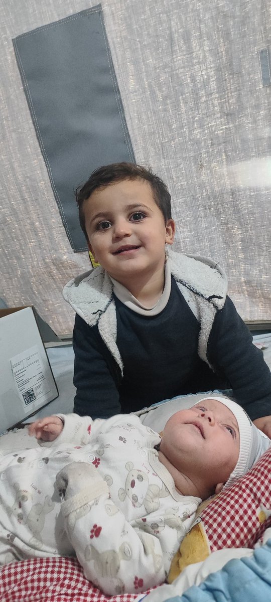 yaseryaser91209's tweet image. We strive hard so that our children do not fall ill.
I have two children: the first is 26 months old, and the second is a month and a half.
Help me keep them warm and provide for their most basic needs.
They are in urgent need of your help. ♥️
chuffed.org/project/160735…