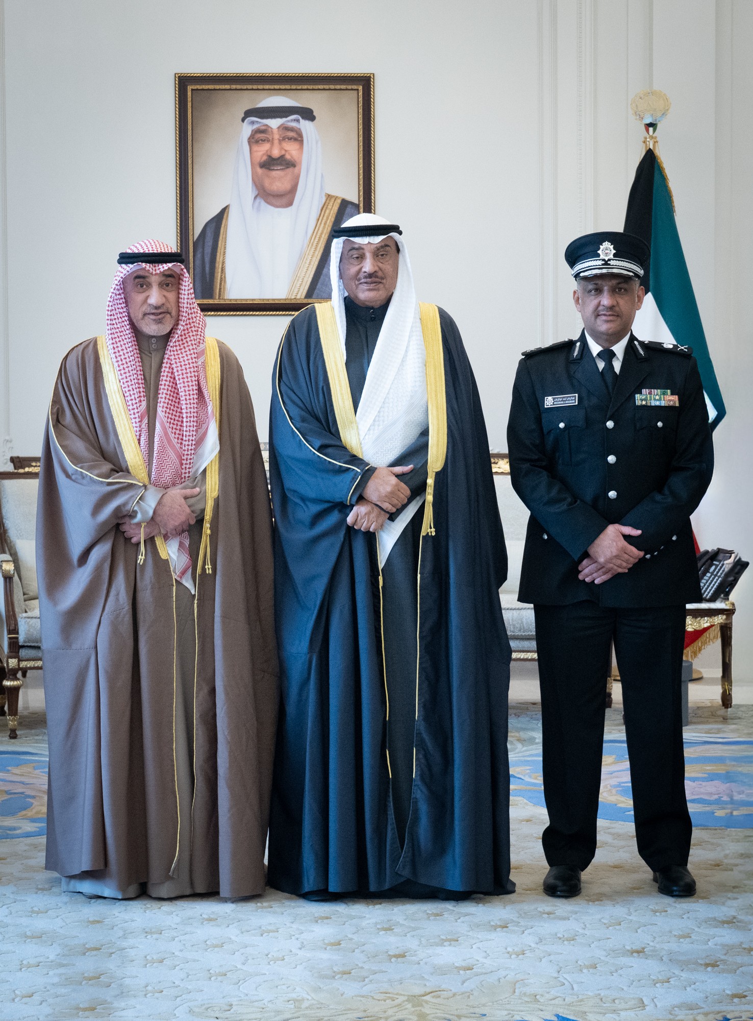 سمو ولي العهد يستقبل النائب الأول ووكيل وزارة الداخلية الجديد 