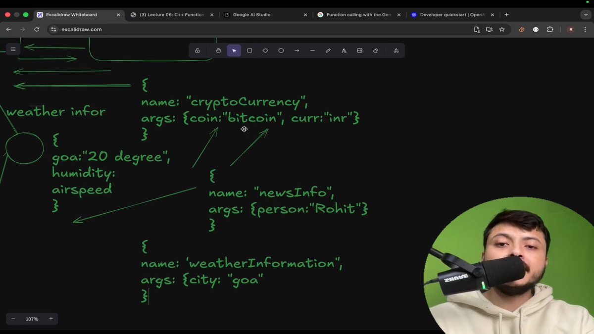 ____SHASHI___'s tweet image. GenAI Journey – Day 5 Completed!
Today I completed my 5th lecture of GenAI in JavaScript with @CoderArmy under the mentorship of @rohit_negi9 sir
✔️ What I Built Today:
•  Weather AI Agent
•  Crypto AI Agent
#Strike #CoderArmy #GENAI #Rohitnegi #JavaScript